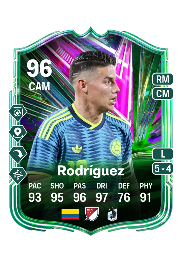James Rodríguez 96 EA FC