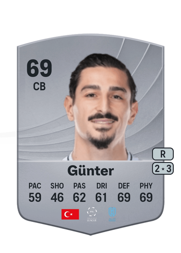 Koray Günter 69 EA FC
