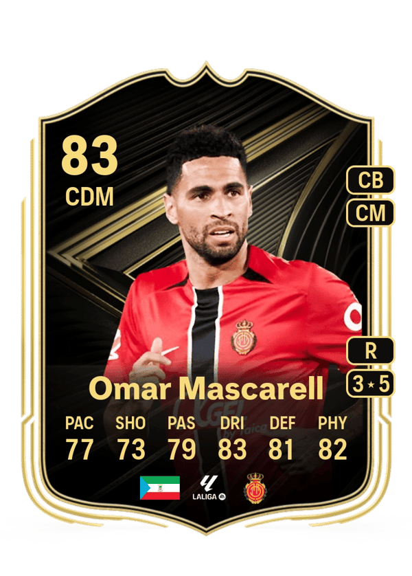 Omar Mascarell 83 EA FC