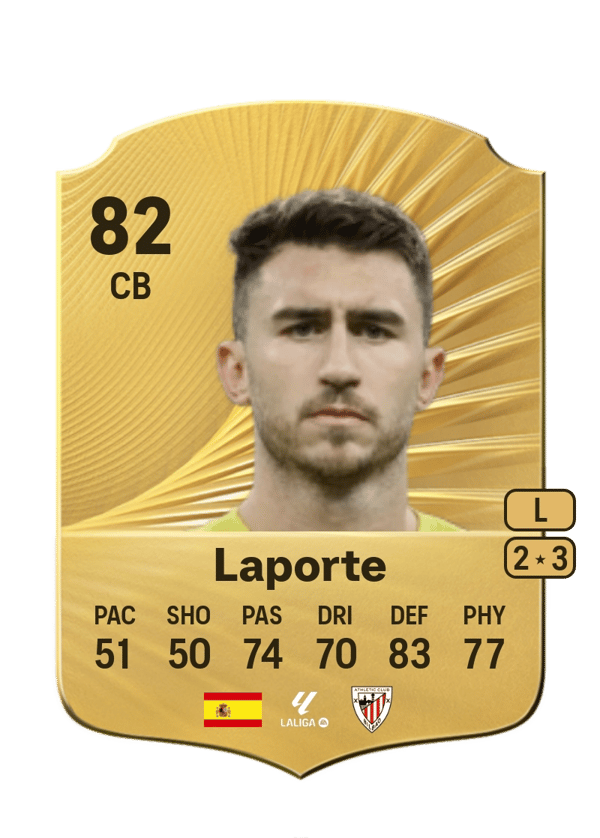 Aymeric Laporte 82 EA FC