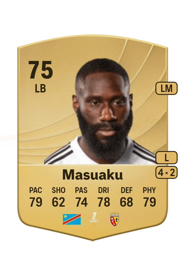 Arthur Masuaku 75 EA FC