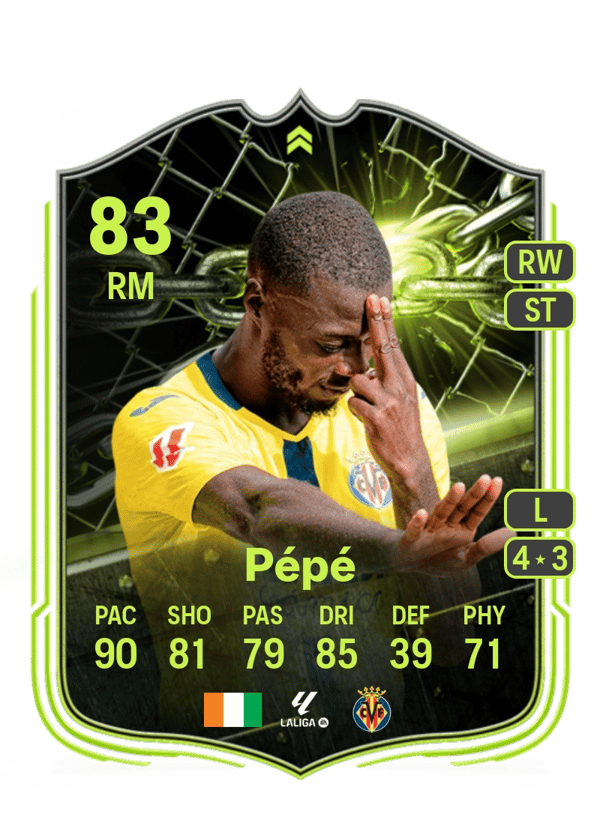 Nicolas Pépé 83 EA FC