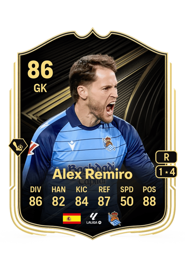 Álex Remiro 86 EA FC