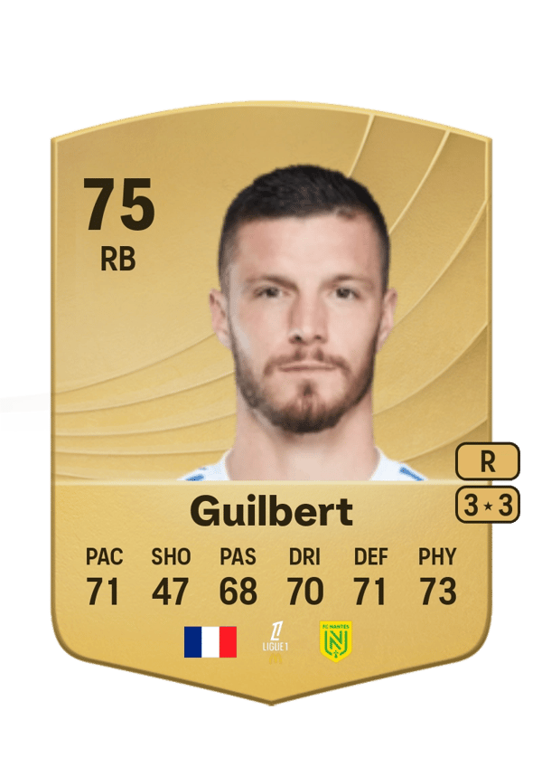 Frédéric Guilbert 75 EA FC