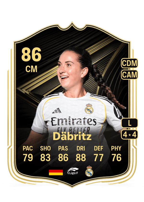 Sara Däbritz 86 EA FC