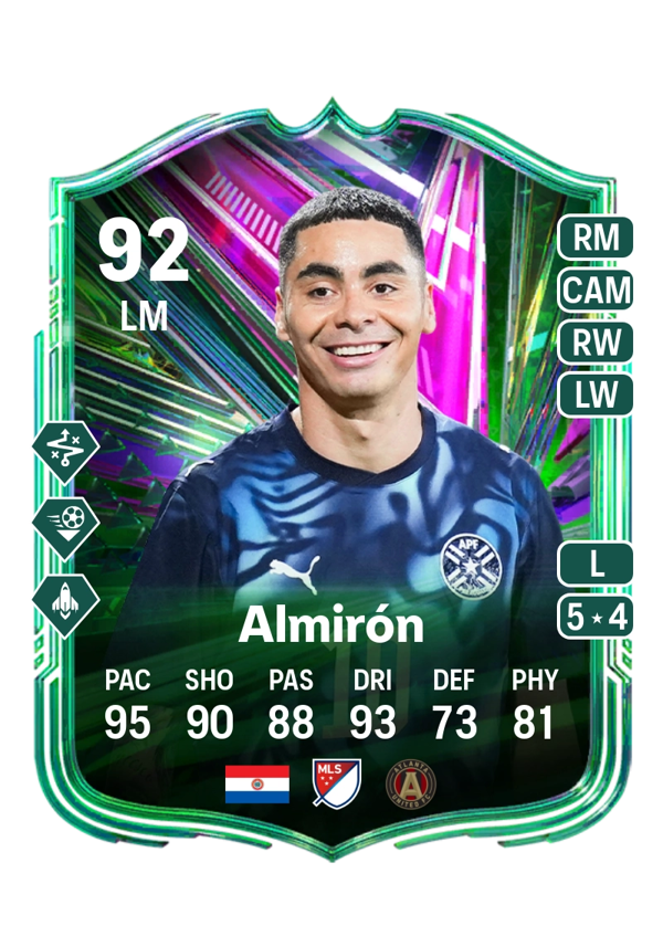 Miguel Almirón 92 EA FC