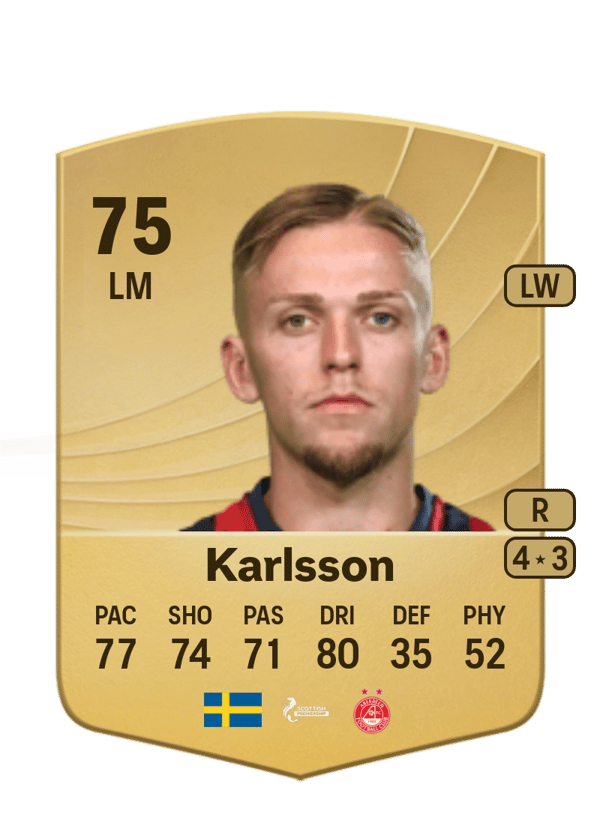 Jesper Karlsson 75 EA FC