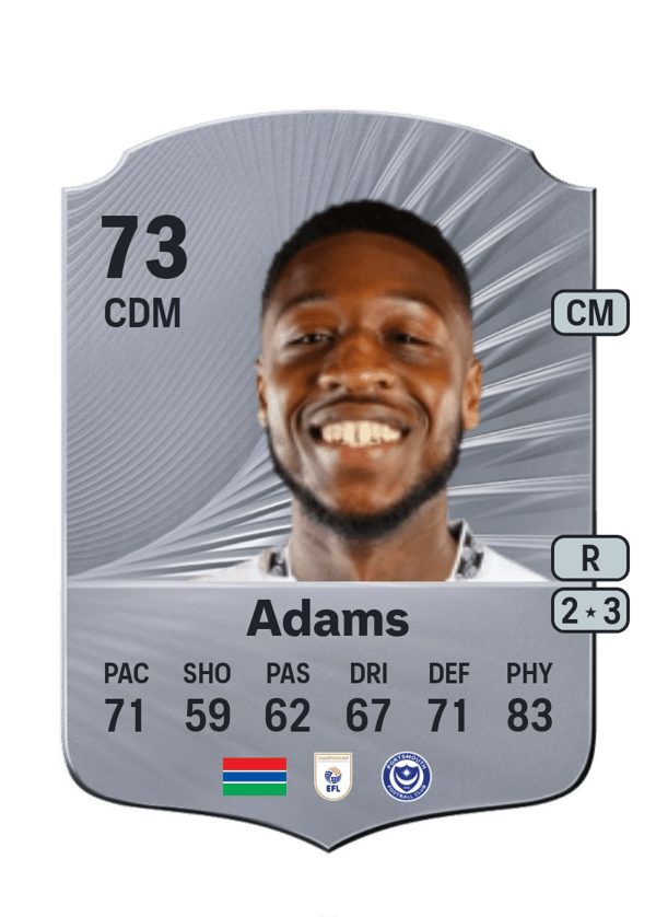 Ebou Adams 73 EA FC