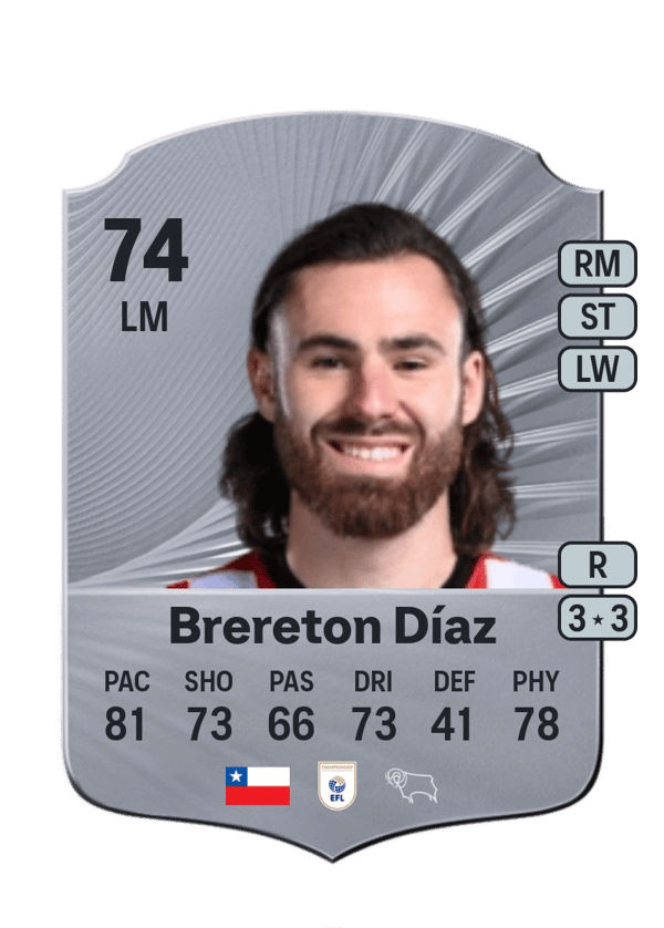 Ben Brereton Díaz 74 EA FC