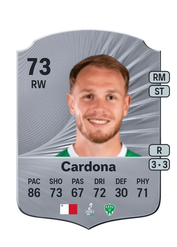 Irvin Cardona 73 EA FC