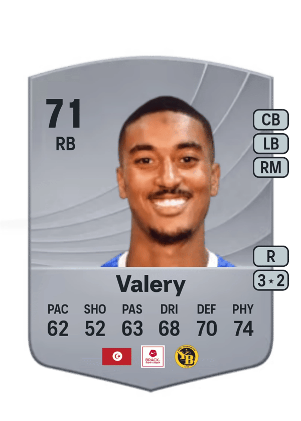 Yan Valery 71 EA FC