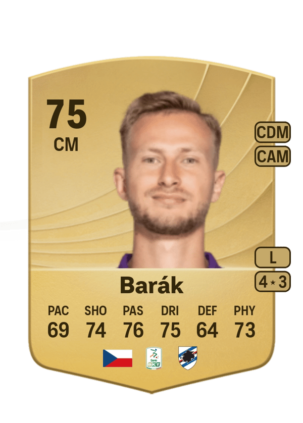 Antonín Barák 75 EA FC