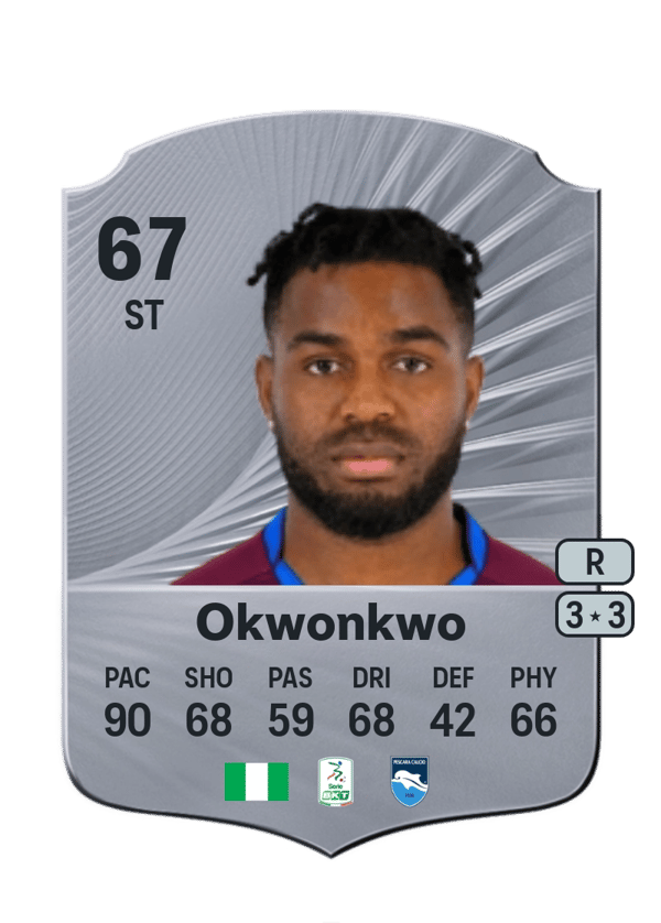 Orji Okwonkwo 67 EA FC