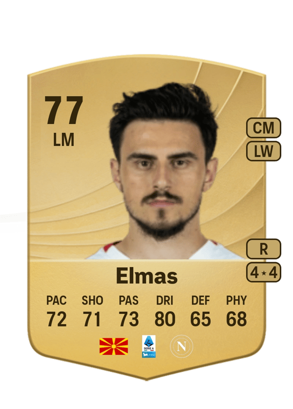 Eljif Elmas 77 EA FC