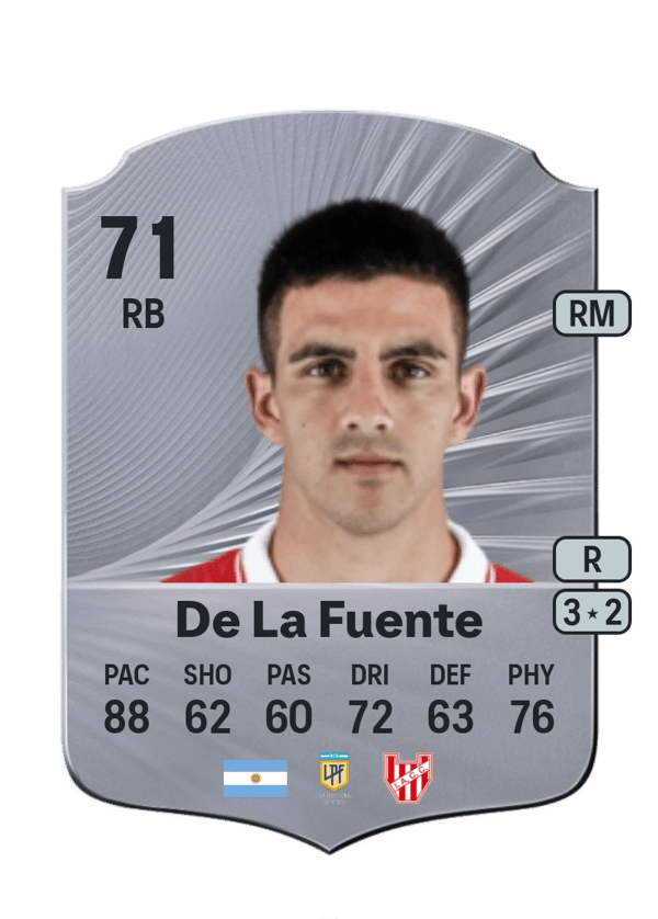 Hernán De La Fuente 71 EA FC