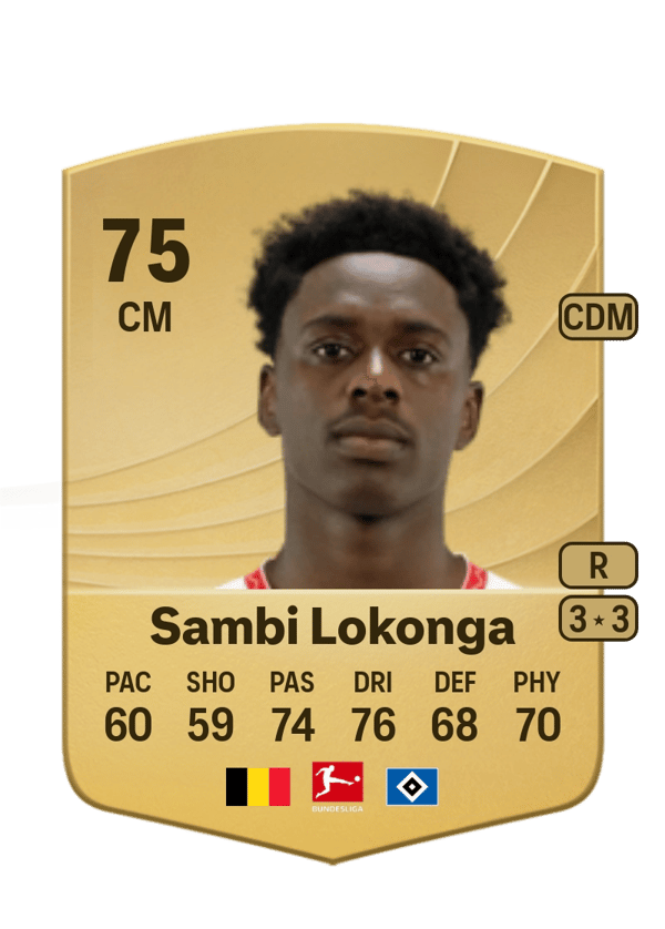 Albert Sambi Lokonga 75 EA FC