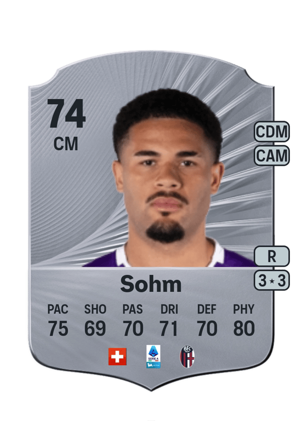 Simon Sohm 74 EA FC