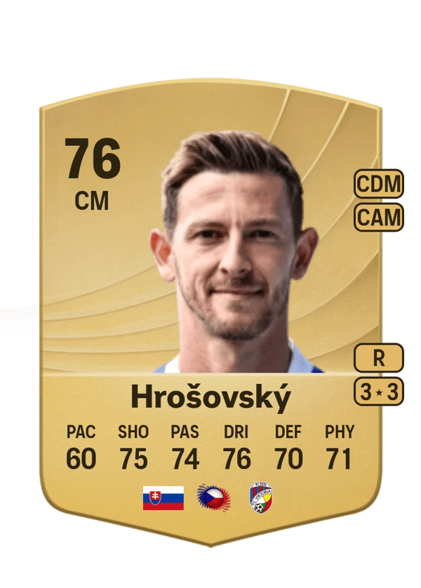 Patrik Hrošovský 76 EA FC