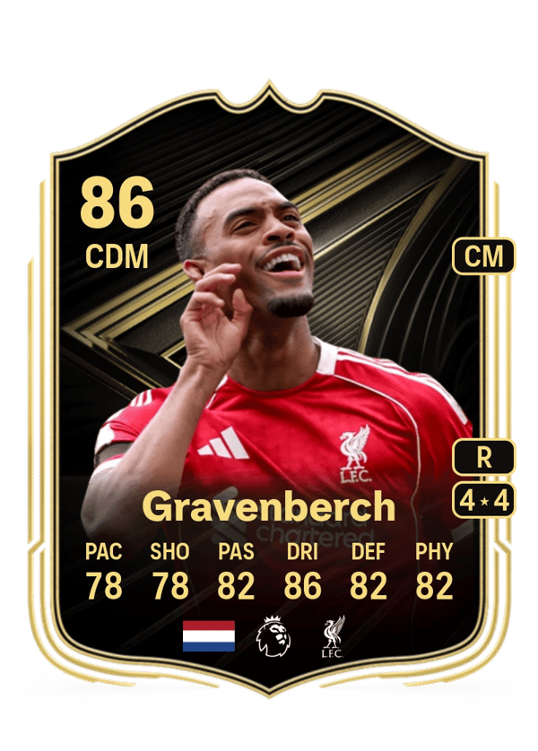 Ryan Gravenberch 86 EA FC