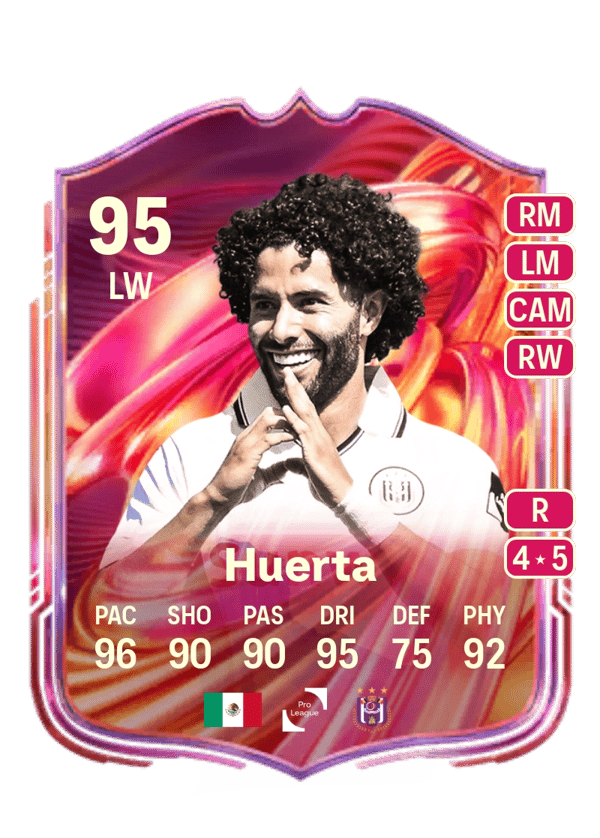César Huerta 95 EA FC