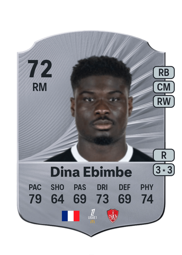 Junior Dina Ebimbe 72 EA FC