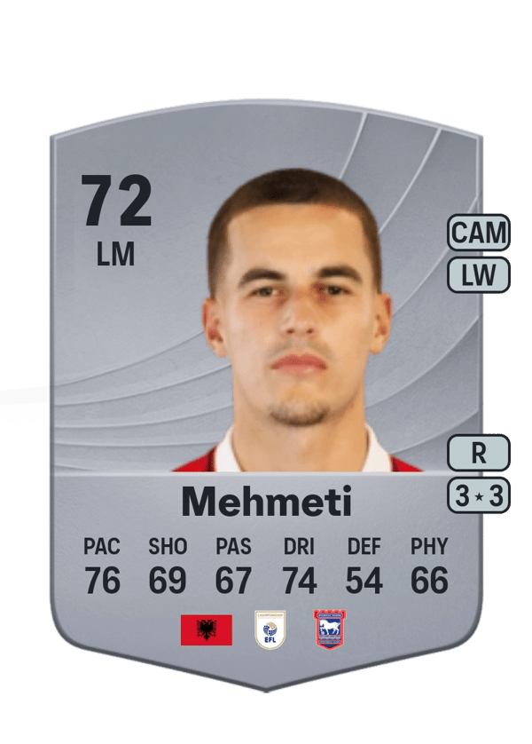 Anis Mehmeti 72 EA FC