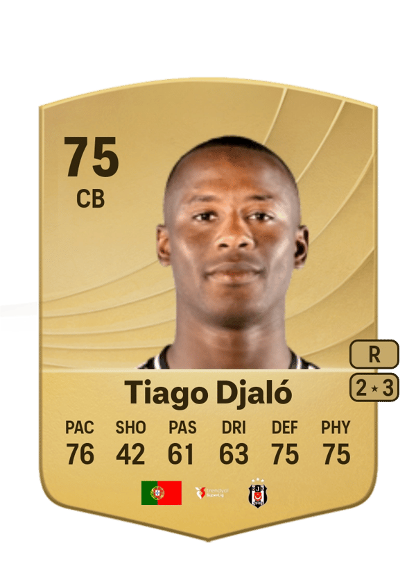 Tiago Djaló 75 EA FC