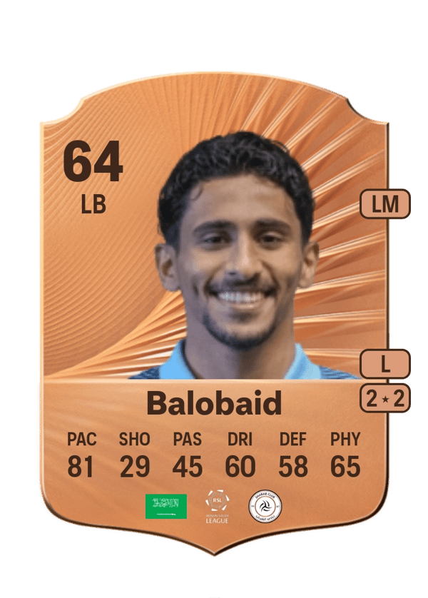 Saad Balobaid 64 EA FC