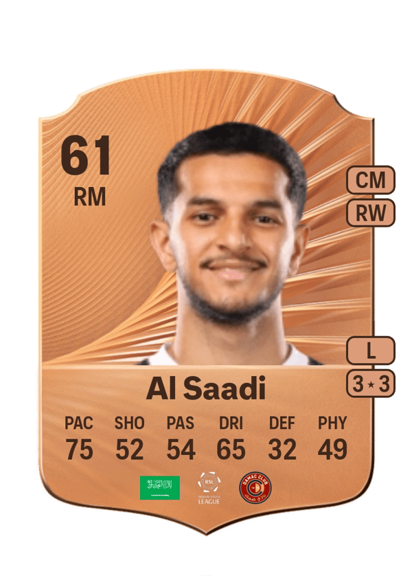 Nawaf Al Saadi 61 EA FC