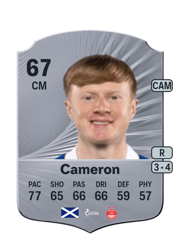 Lyall Cameron 67 EA FC