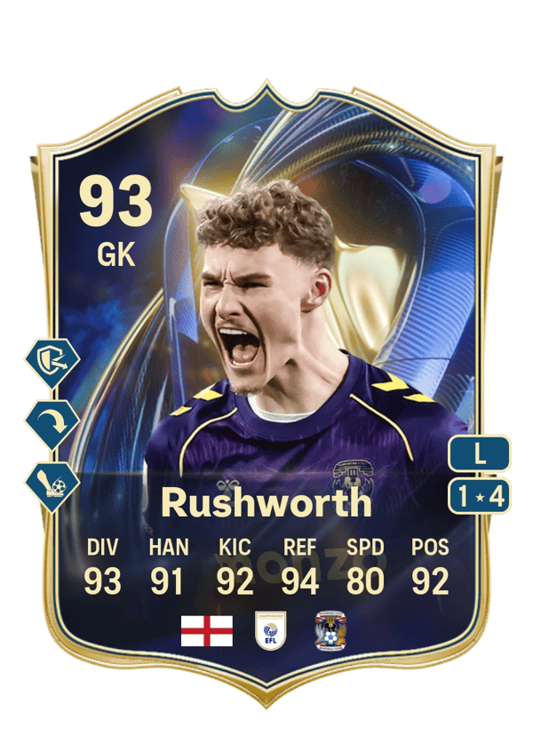 Carl Rushworth 93 EA FC