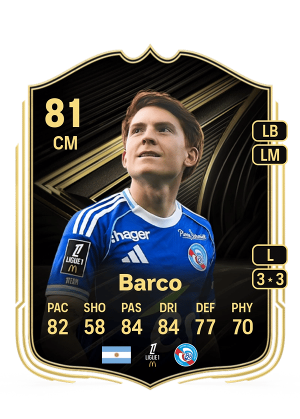 Valentín Barco 81 EA FC