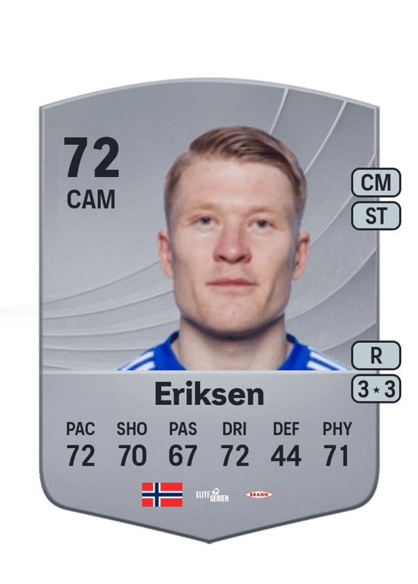 Kristian Eriksen 72 EA FC