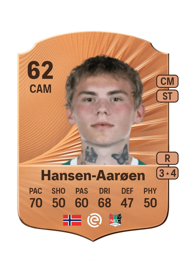 Isak Hansen-Aarøen 62 EA FC