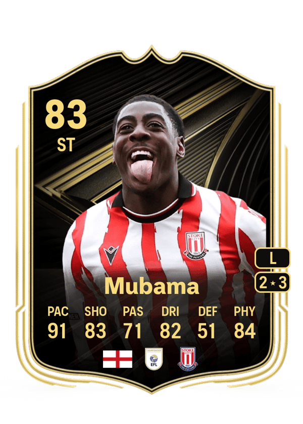 Divin Mubama 83 EA FC