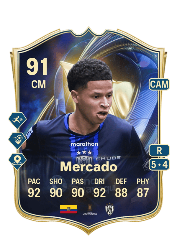 Patrik Mercado 91 EA FC
