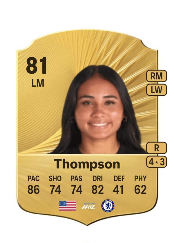 Alyssa Thompson 81 EA FC