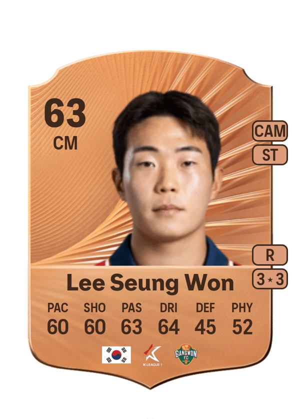 Lee Seung Won 63 EA FC