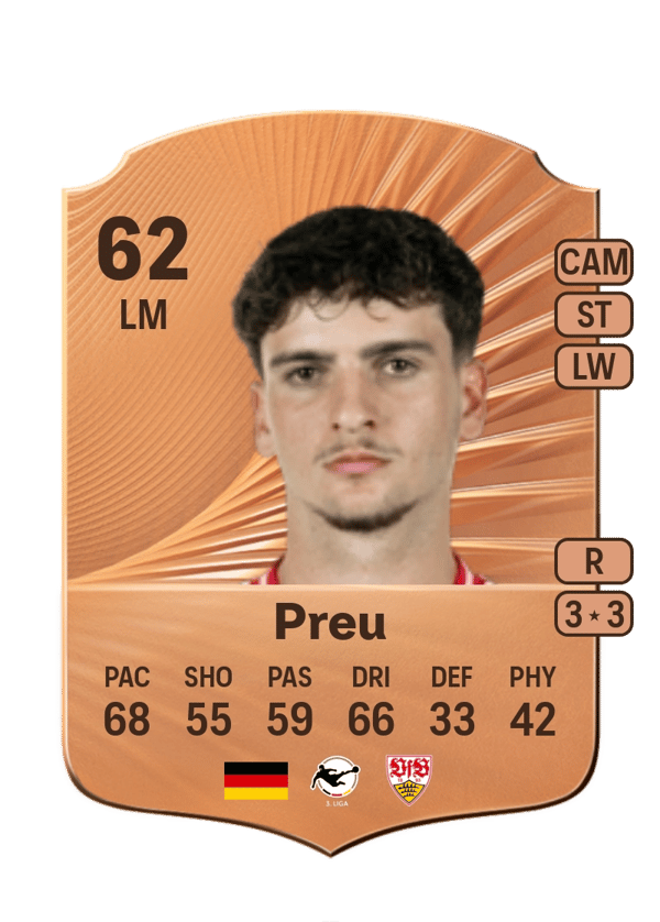 David Preu 62 EA FC