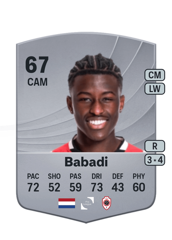 Isaac Babadi 67 EA FC