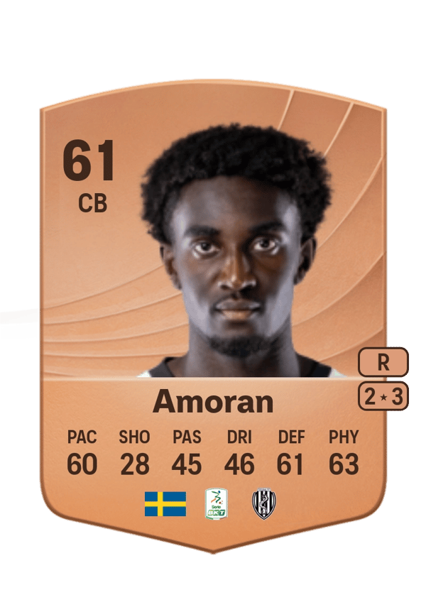 Peter Amoran 61 EA FC