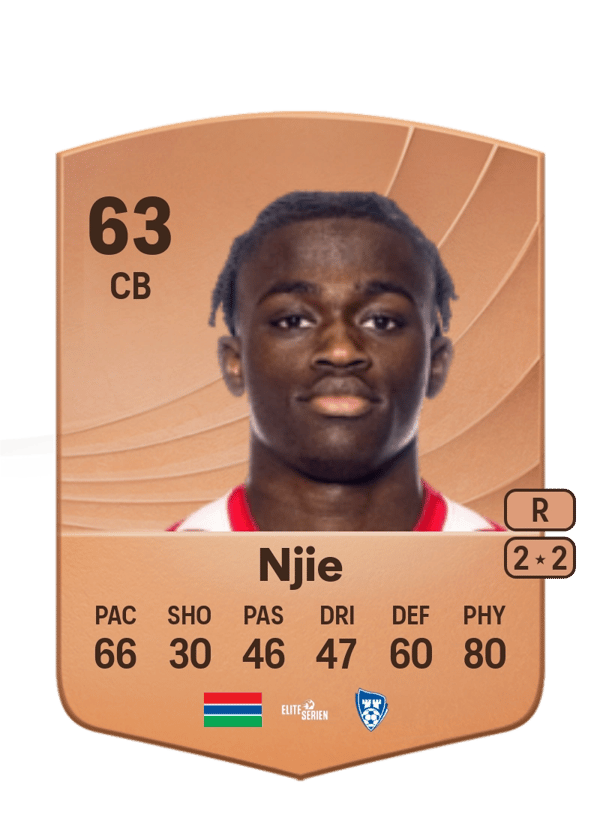Momodou Lion Njie 63 EA FC