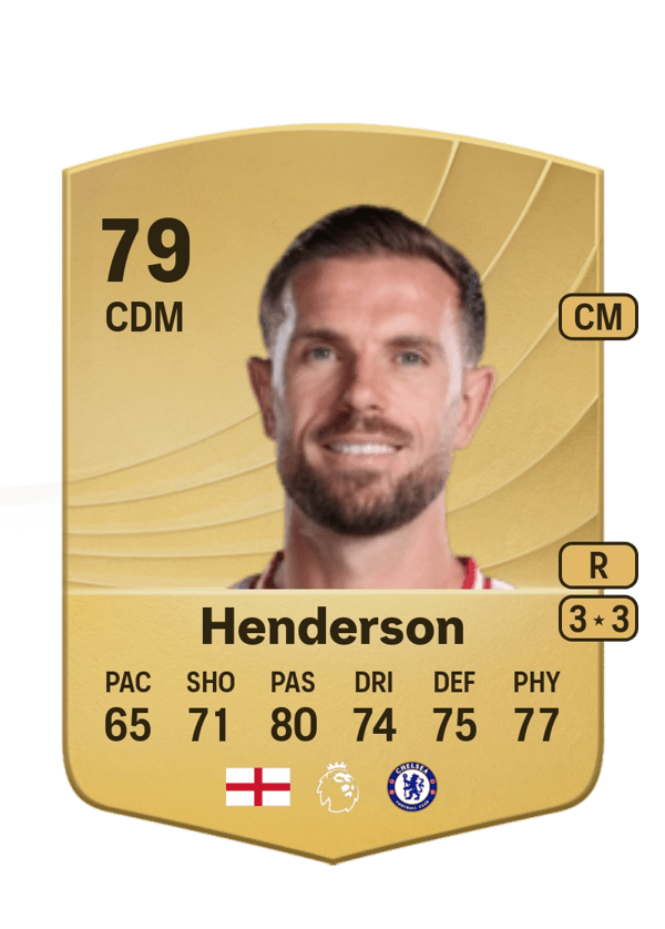 Jordan Henderson 79 EA FC