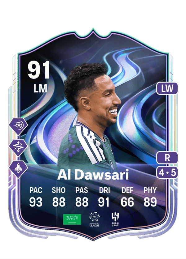 Salem Al Dawsari 91 EA FC