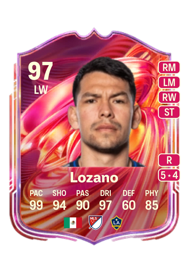 Hirving Lozano 97 EA FC