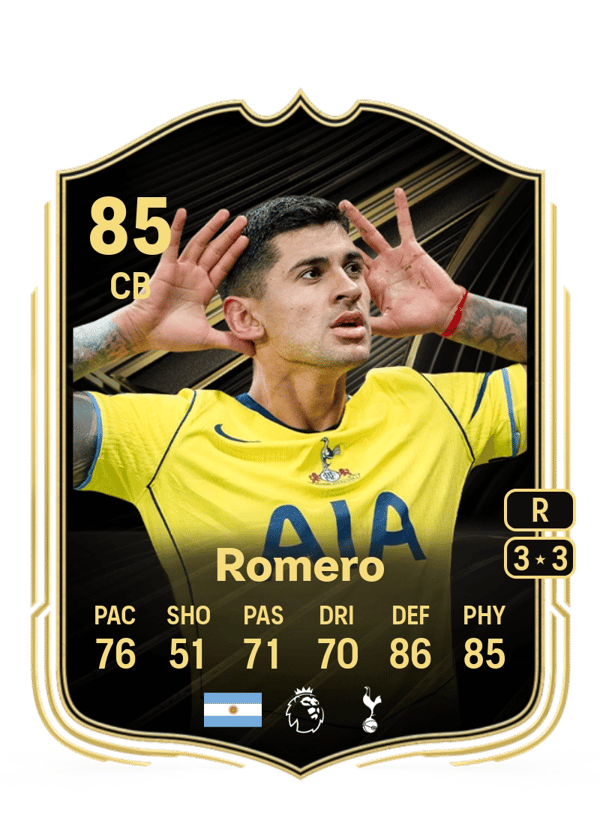 Cristian Romero 85 EA FC
