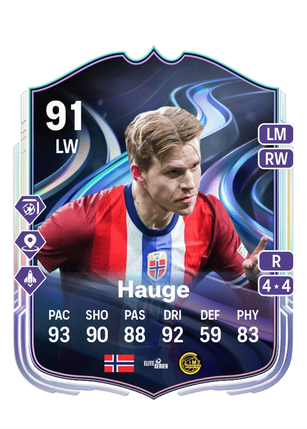 Jens Petter Hauge 91 EA FC