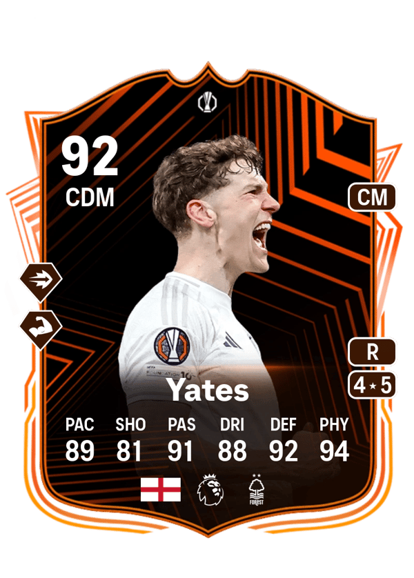 Ryan Yates 92 EA FC