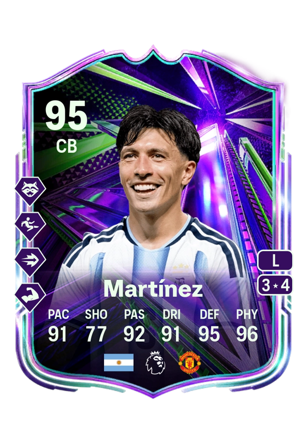 Lisandro Martínez 95 EA FC