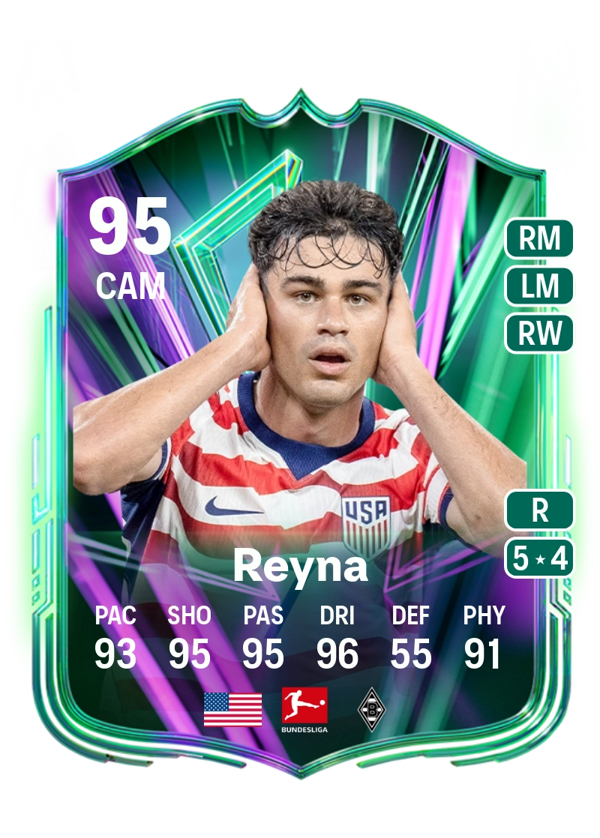 Giovanni Reyna 95 EA FC